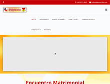 Tablet Screenshot of emmchile.com